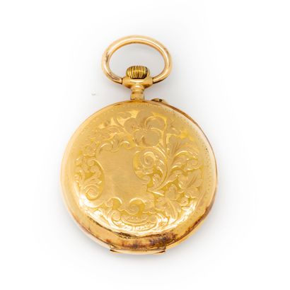 null Pocket watch in yellow gold 


Gross weight: 52.4 g.