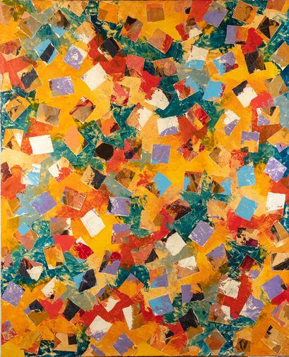 Peter VALENTINER - 1941 
Composition patchwork...