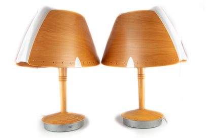 null Soren ERIKSEN - édition LUCID

Paire de lampes Culote en bois naturel et plexiglas...