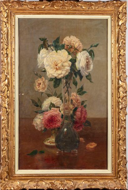 null Georges BOURGIN (1865-1937)

Nature morte au bouquet de roses

Huile sur toile,...