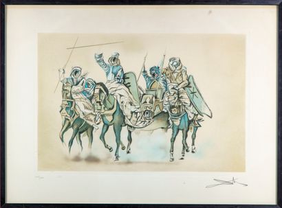 null Salvador DALI (1904-1989)

Les cavaliers

Gravure en couleur, signée en bas...