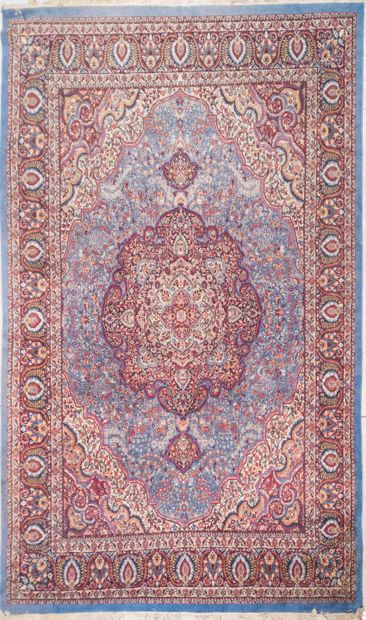 null AGRA - INDIA

Large woolen carpet with central medallions moved on a midnight...