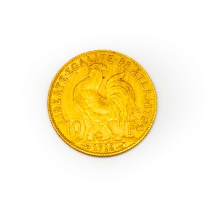 1 pièce de 10 francs Or 1912