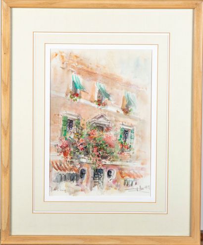 HERR Francois HERR (1909-1995)

Flowers in Venice

Watercolor on paper signed and...