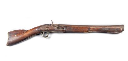 null Rifle called tromblon, incomplete flintlock, work for the East - Accidents and...