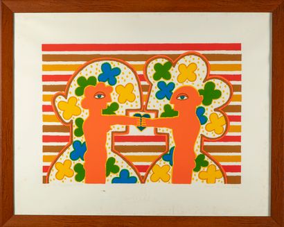 null CONTEMPORARY GERMAN SCHOOL

Couple

Lithograph

Signed and annotated lower right...