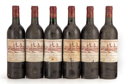 null "6 bouteilles Château Cos d'Estournel 1986 Saint-Estèphe

(E. a, m, tlg)"