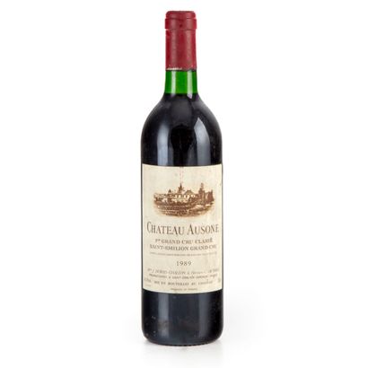null "1 bottle Château Ausone 1989 1er GCC (A) Saint-Emilion

(N. lb, E. m, tlg)...