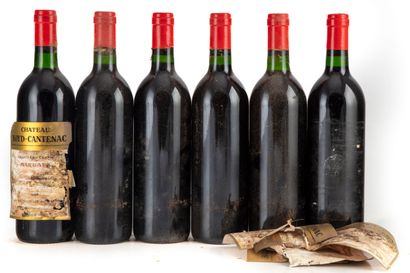 null "12 bouteilles Château Boyd Cantenac 1989 3e GC Margaux

(N. 4 tlb, 1 lb, E....