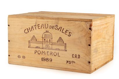 null "6 bottles Château de Sales 1989 Pomerol

(E. f) (CBO)"
