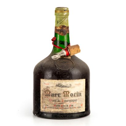 null "1 bottle Marc de Bourgogne (destemmed) Morin (3L/41%)

(N. he, E. tm, la)"