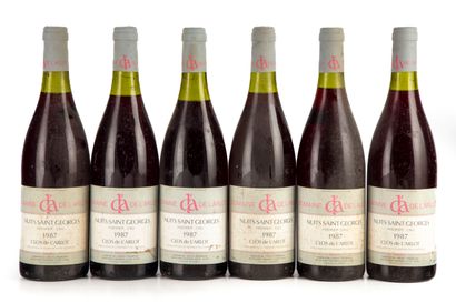 null "12 bottles Nuits Saint Georges 1987 1er Cru ""Clos de l'Arlot Domaine de l'Arlot

(N....