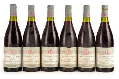 null "12 bottles Nuits Saint Georges 1987 ""Clos des forêts Saint-Georges"" Domaine...