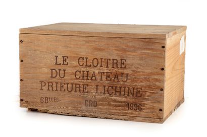 null "6 bottles Cloître du Château 1996 (Château Prieuré Lichine) Margaux

(E. f,...