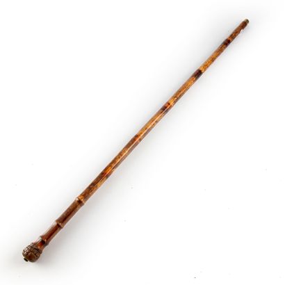 null Cane of defense also known as cane-dard, the spade (L.: 17 cm) is ejected by...