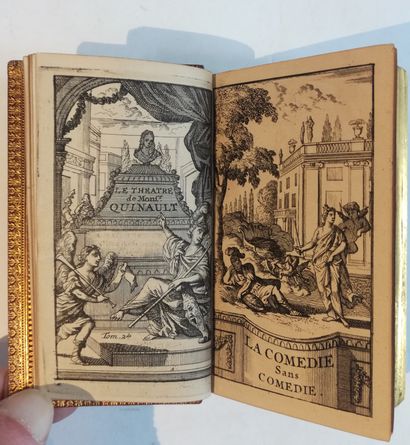 null [Reliure aux armes]. QUINAULT (Philippe). Le théâtre de Mr. Quinault. Suivant...