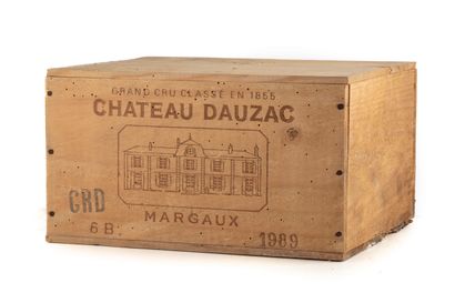 null "6 bouteilles Château Dauzac 1989 5e GC Margaux

(CBO)"