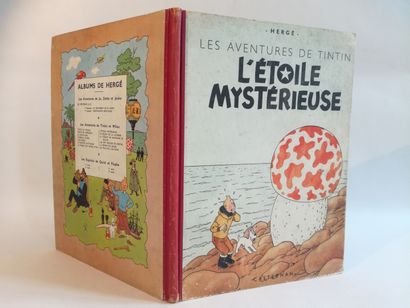 null HERGÉ. The adventures of Tintin. Set of 7 albums. Tournai and Paris, Casterman....
