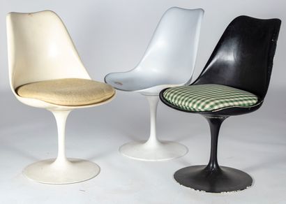 EERO SAARINEN Eero SAARINEN pour KNOLL

Tulip Chair

Chaise à coque en fibre de verre...