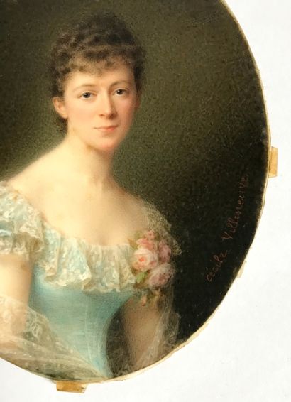 VILLENEUVE Cécile VILLENEUVE née Colombet (1824-1901)

Portrait de Madame Georges...