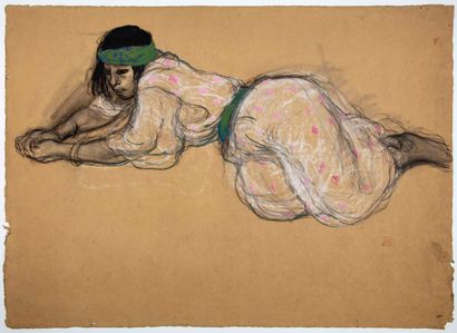 SUREDA 
André SURÉDA (1872-1930)




The shepherdess of sheep




Woman in bed




Charcoal...