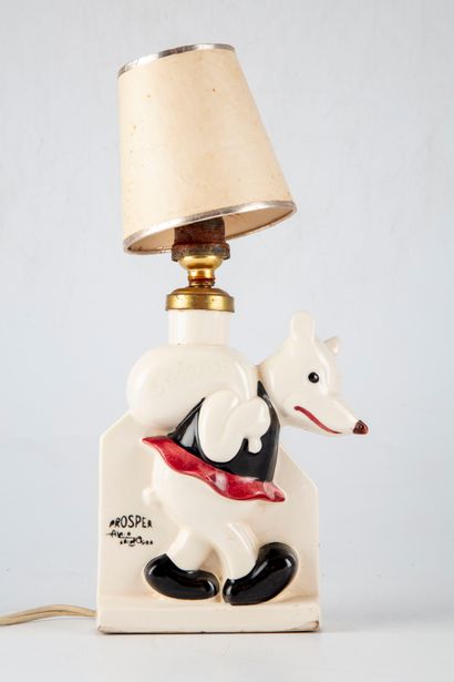 null SAINT OGAN

Lampe Prosper en porcelaine de Desvres, éditée dans les années 1930.

H....