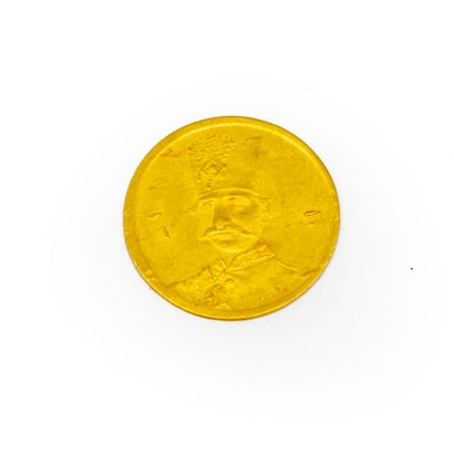 
Gold coin Iran

Weight : 1,4 g 
