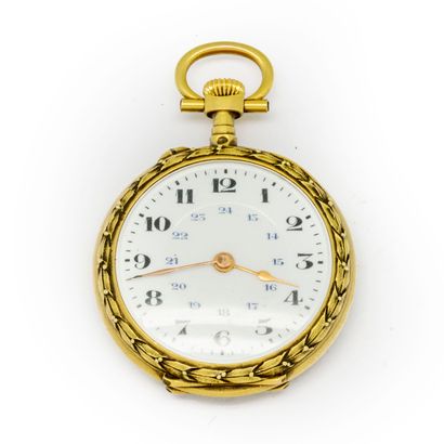 null Pocket watch in yellow gold 

Gross weight : 21,2