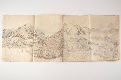 null CHINA

Landscapes 

AlBUM of drawings annotated with ideograms

Tears