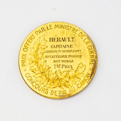 null Silver medal "Concours de tir au canon 1900

With its case
