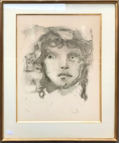 null Leonor FINI (1907 - 1996)

Face of a woman

Lithograph in color

Signed lower...