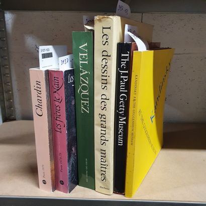 null Ensemble de 6 ouvrages sur l'histoire de lart, comprenant : 

- Kandinsky at...
