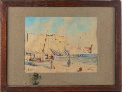 null A. FAIVRE - early XXth century

Port of Collioure

Watercolor, signed lower...