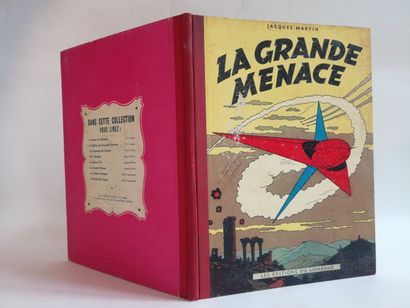 null JACOBS (Edgar P.). La marque jaune. Paris, Dargaud, 1956. Album in-4°, demi-toile...