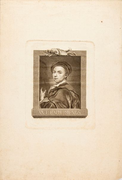 null Important ensemble de gravures principalement des portraits du XVIIIe, comprenant...