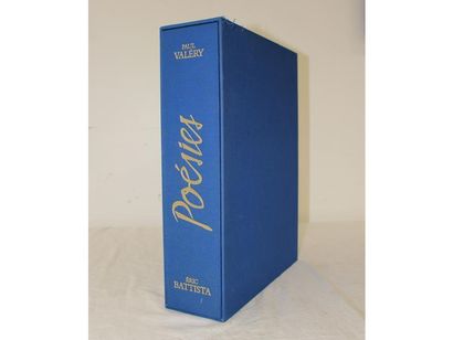 null Paul VALERY - E. BATTISTA, Poésies, Éditions du Grésivaudan, 1980. 1 vol. En...