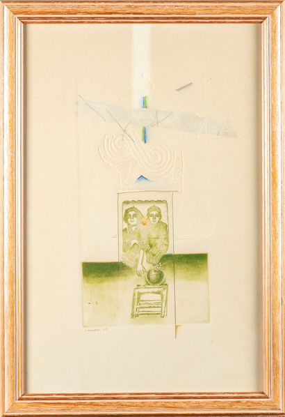null Ghyath AKHRAS - Syria 20th century

Composition with two characters

Three lithographs...