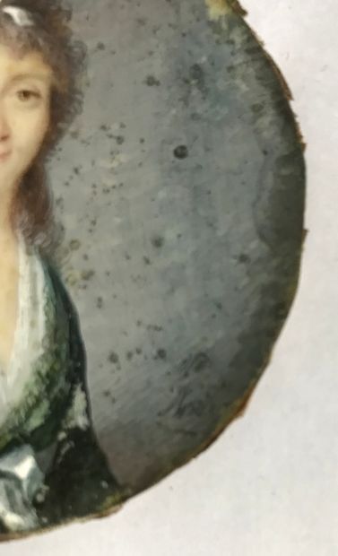 null ECOLE FRANCAISE de la FIN du XVIIIe

Portrait de jeune femme aux rubans

Miniature...