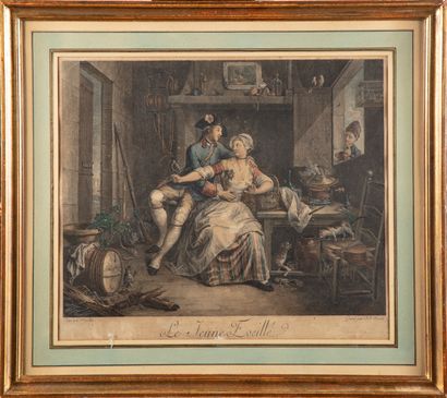 null After MERCIER, engraved by AVRIL

The beautiful sleeper, The young awake

Pair...