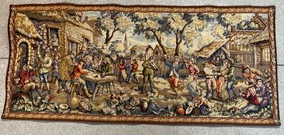 null Tapestry decorated with a village feast in the Dutch taste 

Bolduc "Tapestry...