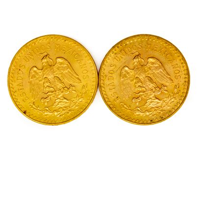 null 2 x 50 pesos or 1821-1947