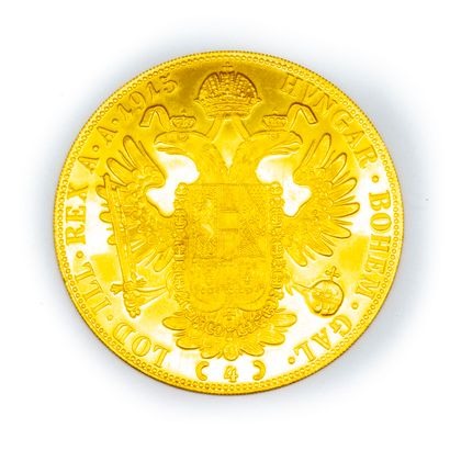 null Austrian DUCAT in gold 1915 François Joseph

Weight : 14 g.