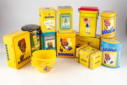 null BANANIA

Ensemble d'objets publicitaire à fond jaune à décor du célébre personnage...