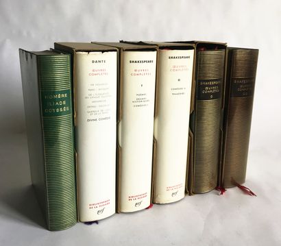 null Bibliothèque de la PLEIADE

Ensemble de 6 volumes : littérature classqiue étrangère

Shakespeare...