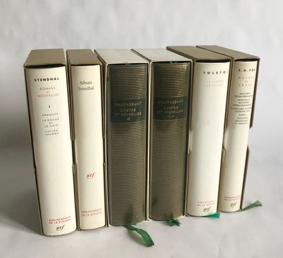 null Bibliothèque de la PLEIADE

Ensemble de 6 volumes : littérature classqiue du...