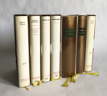 null Bibliothèque de la PLEIADE

Ensemble de 7 volumes : littérature classqiue du...