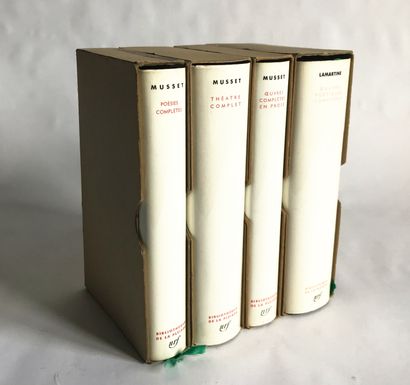 null Bibliothèque de la PLEIADE

Ensemble de 4 volumes : littérature classqiue du...