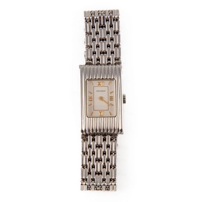 BOUCHERON BOUCHERON
Ladies' wristwatch, REFLET model with rectangular steel case...