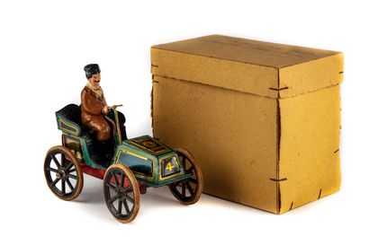 null Around 1900
Car with its driver Paris-Berlin
Mechanical toy in sheet metal,...