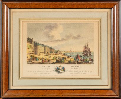 D'APRES OZANNE After N. OZANNE, engraved by Y. LE GOUAZ
The port of Cette, seen from...